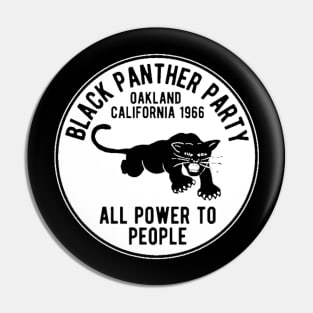 Oakland California 1966 Black Panther Party Pin