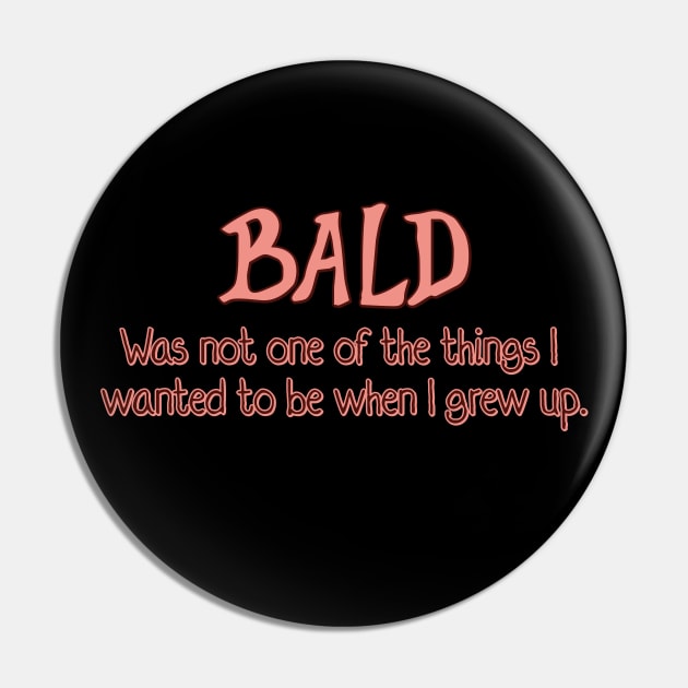Bald Pin by SnarkCentral