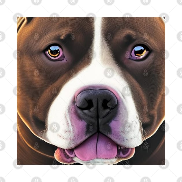 Staffordshire Bull Terrier by BlakCircleGirl