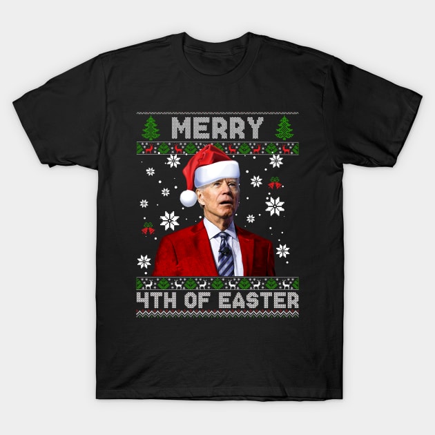 Funny Santa Joe Biden Happy Easter Ugly Christmas Shirt, hoodie, sweater  and long sleeve