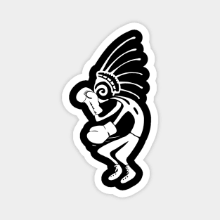 Kokopelli boxer white Magnet