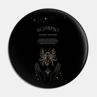 Scorpio Pin