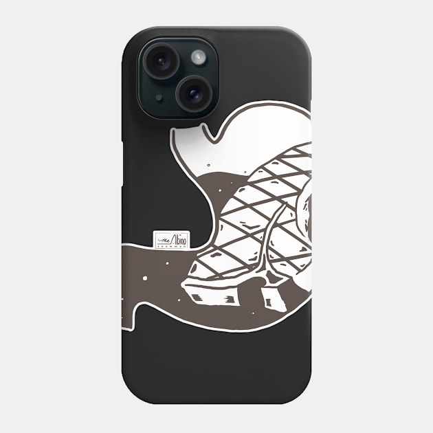 Food in My Stomach - Steak (Color) Phone Case by TheAlbinoSnowman