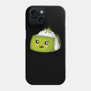 Smiling kawaii sushi Phone Case