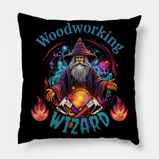 Woodworking Wizard Pillow