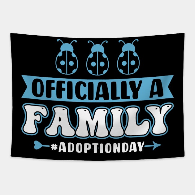 Officially A Family - Adoption Day Tapestry by Peco-Designs