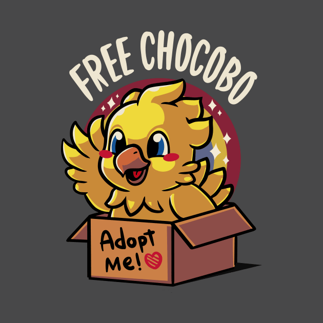 Adopt a Chocobo - Bird mother - Final fantasy by Typhoonic