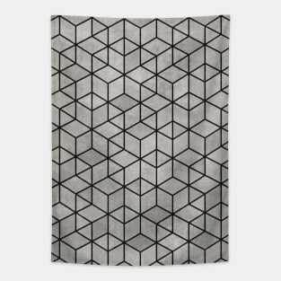 Random Concrete Cubes Tapestry