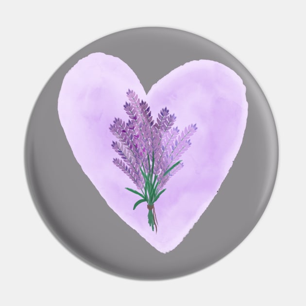 lavender Pin by Passion gifts