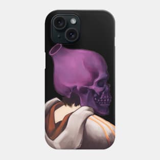 Purple Skull Punk Phone Case