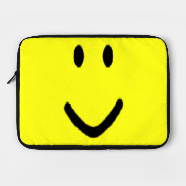 Roblox Halloween Noob Face Costume Roblox Laptop Case Teepublic - how to make costumes in roblox in laptop