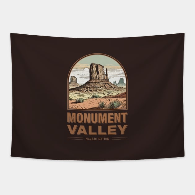 Monument Valley Navajo Nation Tapestry by Curious World