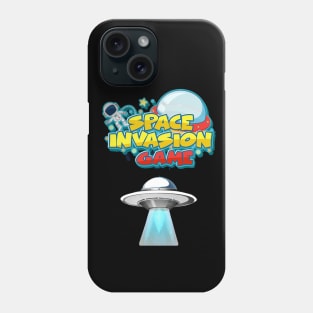 space  invasion  game Phone Case