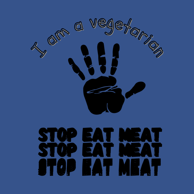 I am a vegetarian by Funnysart