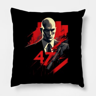 agent 47 Pillow