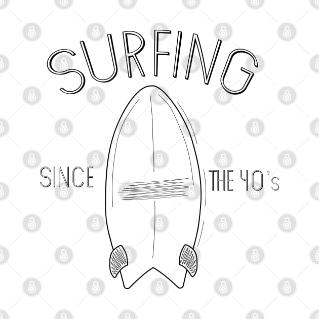 Surfing since the 40's by DiegoCarvalho