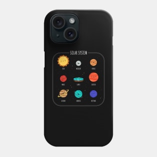 New Solar System Phone Case