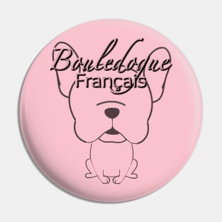 Bouledogue Français (French Bulldog) Pin