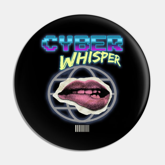 Cyber Whisper Pin by Mandegraph