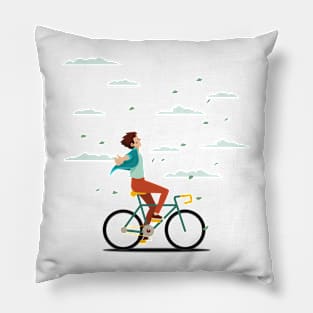 Bicycle riding Pillow