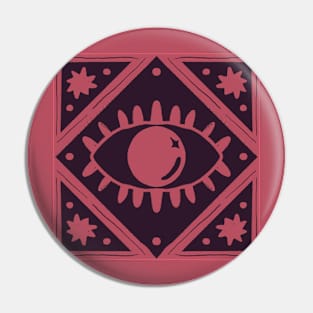 All Seeing Eye | Mauve Version Pin