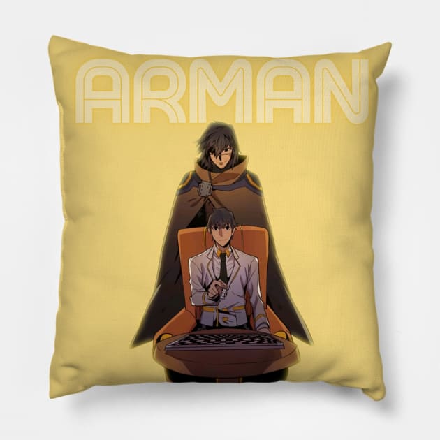 Desir Arman Pillow by Yungano