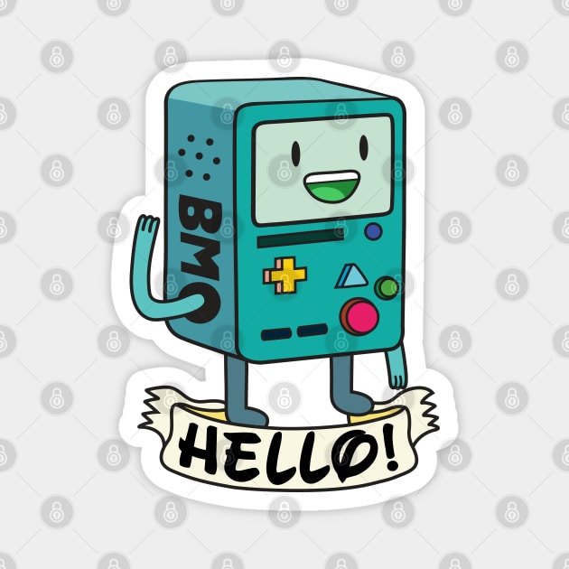BMO Hello Magnet by Plushism