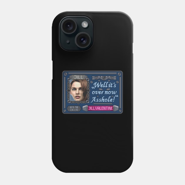 Resident Evil Death Island Pixel Art Phone Case by AlleenasPixels