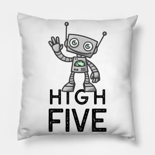 Robotic High Five ! Pillow