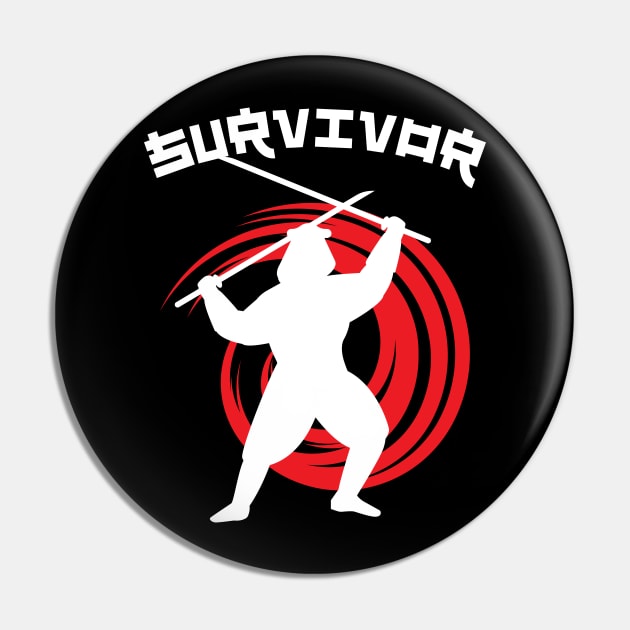 Survivor Pin by Santag