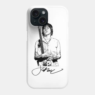 Jeff Beck Guitar 2 Phone Case