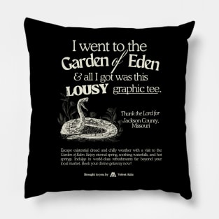 Garden of Eden - Graphic Tee Pillow