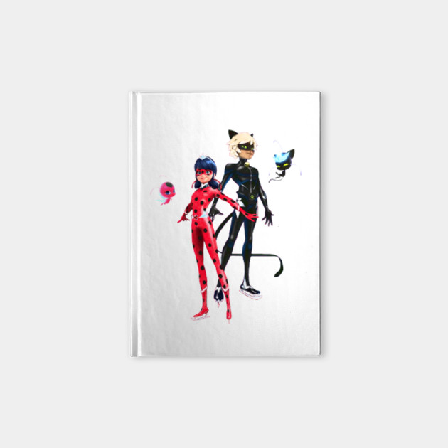 Ladybug Cat Noir Ice Powers Miraculous Ladybug Notebook Teepublic