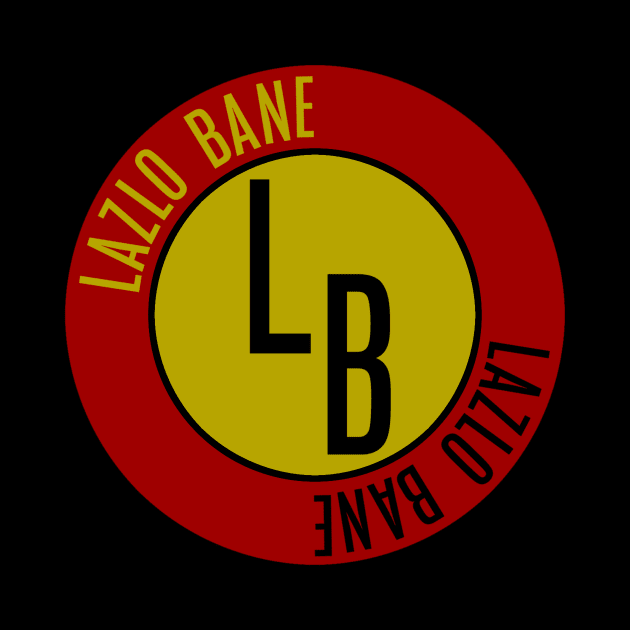 Lazlo Bane Circle Badge Logo by Lazlo Bane Official Merch