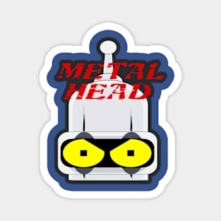 SHINY METAL HEAD 1 Magnet