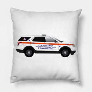 Ossining paramedic fly car Pillow