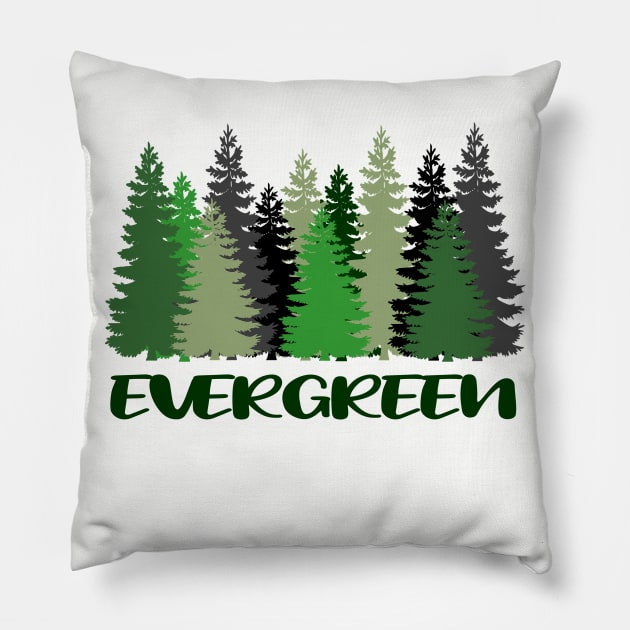 EVERGREEN Pillow by S-Log