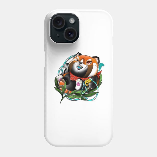 red panda Phone Case by enzo studios