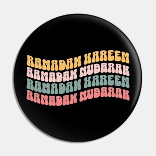 Ramadan Mubarak Ramadan Kareem Muslim Womens Pin