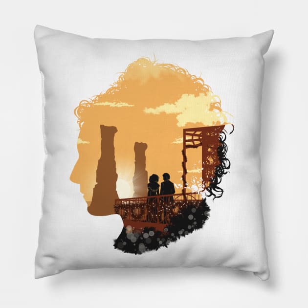 River Song (The Husbands of River Song) Pillow by MrSaxon101