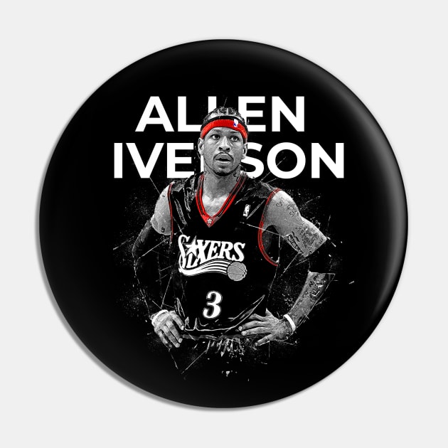 Allen Iverson Pin by Creativedy Stuff