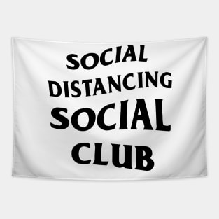 Social Distancing Social Club Tapestry