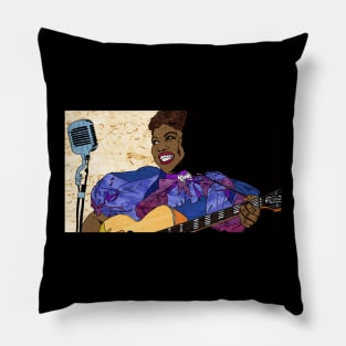 Sister Rosetta Tharpe Pillow