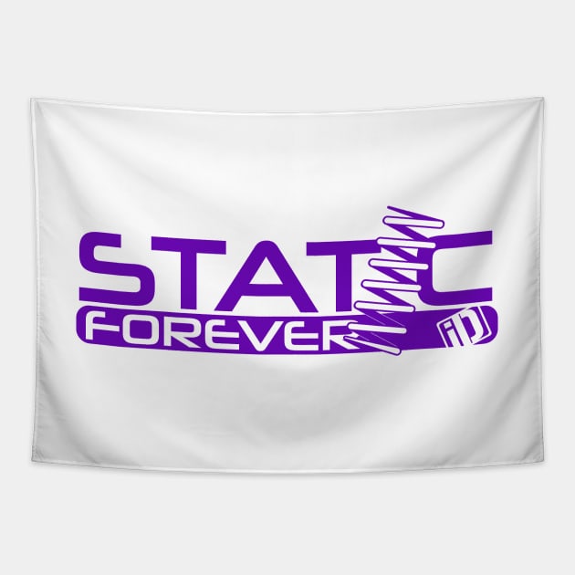 Forever Static III Tapestry by iDubberEuroApparel