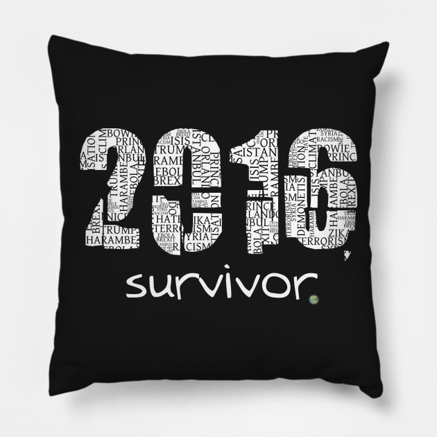 2016 Survivor Pillow by bumfromthebay