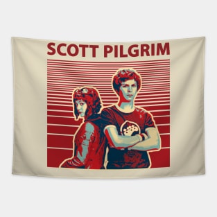 scott pilgrim vs the world vintage Tapestry