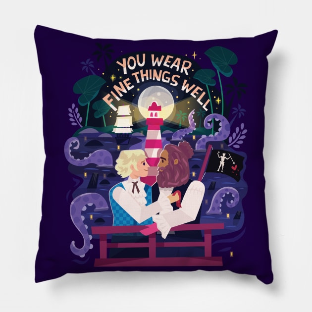 Fine Things Pillow by risarodil