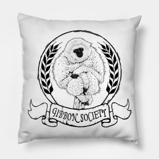 Gibbon Society Pillow