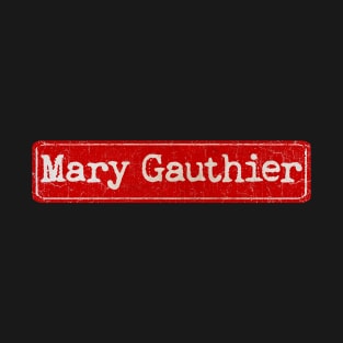 vintage retro plate Mary Gauthier T-Shirt