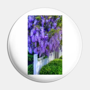 Welcome Wisteria Pin